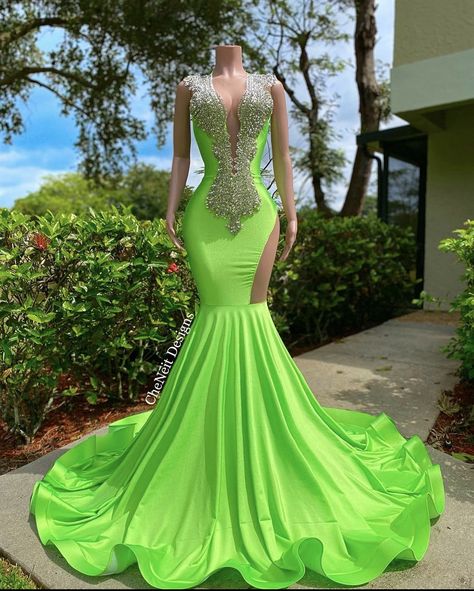 Light green prom dresses