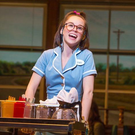 Dream Role 4-Dawn from Waitress There are few characters Ive related to as quickly as I related to Dawn. The minute I heard When He Sees Me I knew this was a character I could understand. I am very similar to Dawn in more ways than one and I love singing her part. I can just see myself in Dawn. #waitressmusical #waitress #dawnwaitress #broadway #musicals #musicaltheatre Dawn Waitress, Toddler Skills, Jessie Mueller, Waitress Musical, Broadway Costumes, Theatre Problems, Theatre Quotes, Ramin Karimloo, Sara Bareilles