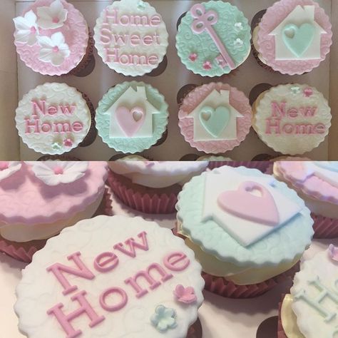 New Home Cupcakes, Theme Cupcakes, Home Themes, Themed Cupcakes, Cakes And More, Themed Cakes, Taste Buds, New Home, Cork