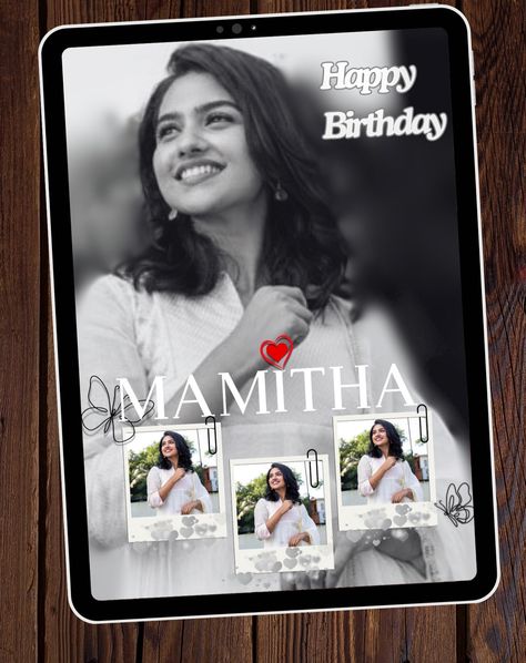 Birthday Frames Black & white @ 300/- DM for Order !! ...Limited Offer... #bdayframes #frames #photoframes #giftframes #trendingframes #trendingframesforyou #specialgifts #ideas #photo #surpriseframes #kochiframes #mamithabaiju Best Photo Frame Designs, Birthday Photo Frame For Sister, Birthday Frames Black, Birthday Photo Frames Ideas, Photo Frames Design, Birthday Cdp Backgrounds, Cute Photo Frame Ideas, Many Photos In One Frame, Photo Frame Design Ideas