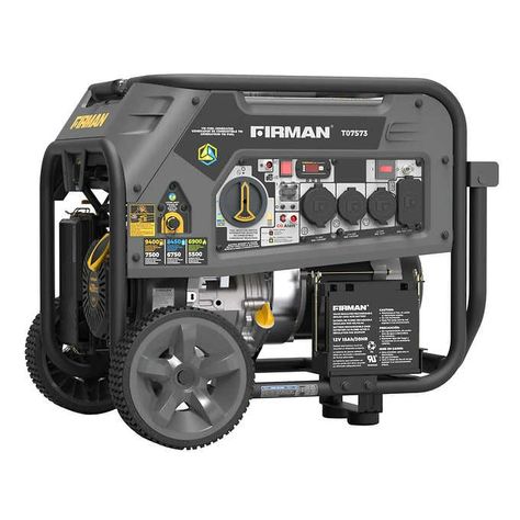 Firman 7500W Running / 9400W Peak Tri Fuel Generator  | Costco Leather Work Gloves, Electric Generator, Natural Gas Generator, Portable Generator, Gas Generator, Carbon Monoxide, Fuel Gas, Survival Kit, Gas Station