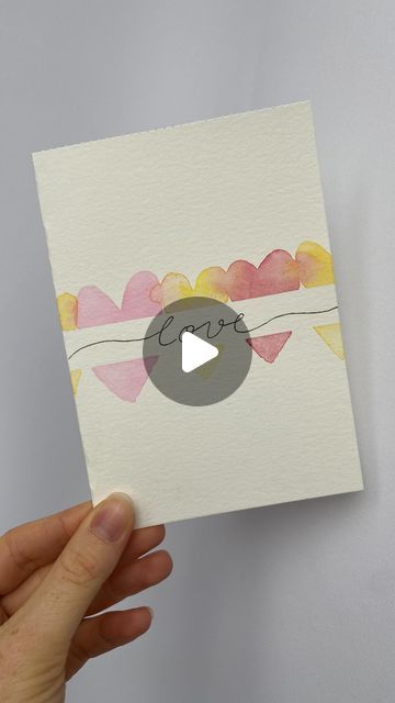 Louise || Aquarelle on Instagram: "Une carte tout en simplicité mais qui fait son petit effet 😊  Qu’en dites vous ?   #CarteDIY #aquarelle #watercolor #cartesaintvalentin #amour #SaintValentin" Watercolor Art Love, Diy Watercolor Painting, Diy Watercolor, January 12, Watercolor Painting, Watercolor Art, Watercolor Paintings, Art Inspiration, Lily