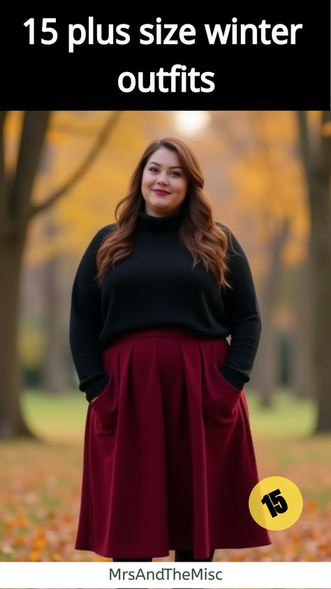 plus size winter outfits Winter Work Outfit Midsize, Skirt And Sweater Outfit Plus Size, Plus Size Winter Skirt Outfit, Winter Skirt Outfit Plus Size, Plus Size Winter Business Casual, Winter Teacher Outfits Plus Size, Plus Size Winter Office Outfits, Long Skirt With Sweater Outfit, Plus Size Midi Skirt Outfit