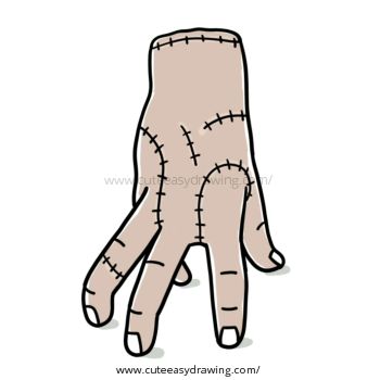 🖐️ Introduction: Welcome to this step-by-step drawing tutorial, where we’ll learn how to draw Thing’s hand from the popular TV series Wednesday. Thing is an iconic character loved by many, and today, you can create your own version of this unique hand. Materials Required: 🎨 So, let’s dive in and start drawing! ✍️ Step 1: ... Read more Thing Wednesday, Wednesday Thing, Thing Hand, Start Drawing, Drawing Step, Popular Tv Series, Pencil Eraser, Drawing Tutorial Easy, Drawing For Beginners