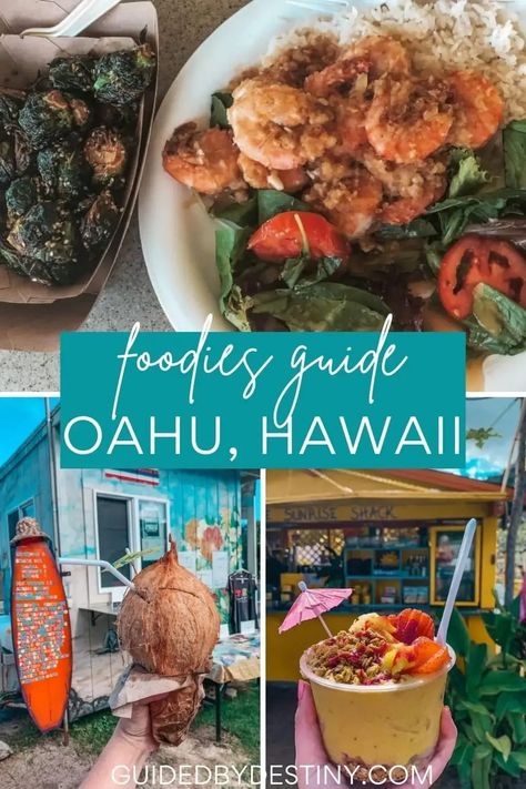 Best Seafood In Oahu, Best Food In Oahu Hawaii, Oahu Food Guide, Acai Bowls Hawaii, Oahu Food, Oahu Restaurants, Drinks To Try, Oahu Vacation, Hawaiian Bbq