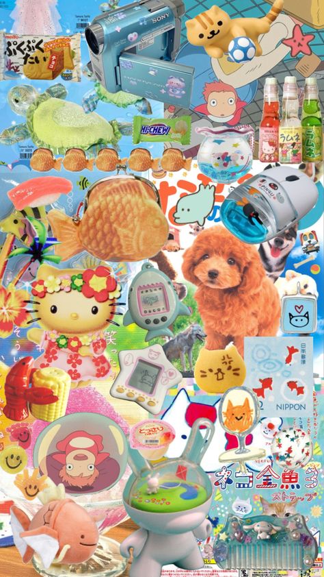 this was so fun to make!! 😸 #kidcore #kawaii #nostalgia #2000s #y2k #pastel #clutter #trinkets #maximalism #silly Maya And Miguel, Indie Wallpapers, Kidcore Wallpaper, Japan Festival, Circle Collage, Rat Look, Nostalgia 2000s, Y2k Posters, Y2k Wallpaper