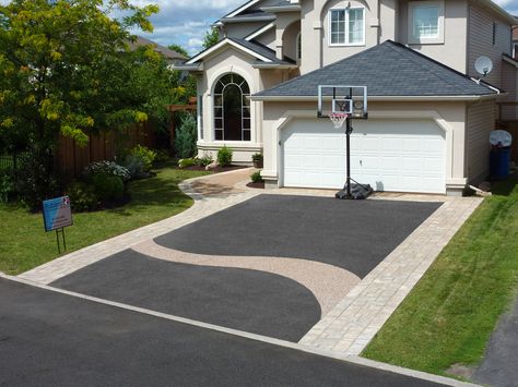 Rubber driveway resurfacing Rubber Walkway, Driveway Ideas Cheap, Rubber Driveway, Farmington New Mexico, Driveway Resurfacing, Deck Remodel, Swimming Pool Decks, Driveway Paving, Concrete Walkway