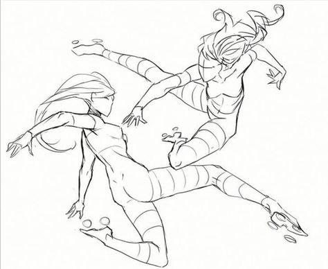 Tinkering Pose Reference, Dynamic Comic Poses, Flexible Pose Reference Drawing, Different Poses Sketch, Dynamic Poses Female, Manga Action Poses, Flexible Poses Drawing, Anime Base Female, Modeling Face