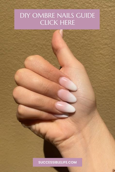 Diy Ombre Nails At Home, How To Do Ombre Nails At Home, How To Ombre Nails Diy, How To Ombre Gel Polish, How To Do Ombre Nails With Gel, How To Do Ombre Nails, Ombre Nails At Home, Ombre Shellac, How To Ombre Nails