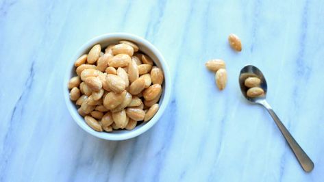 Pecan Bites, Marcona Almonds, Salmon Appetizer, Chicken On A Stick, California Almonds, Flaky Salt, Blanched Almonds, Raw Almonds, Just Bake