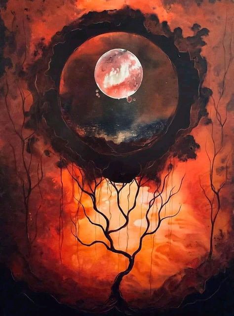 Painting Ideas 2023, Eclipses Art, Art And Painting, Alcohol Ink Glass, Acrylic Painting Ideas, Original Canvas Painting, 2023 Art, Girl Drawing Sketches, Ethereal Art