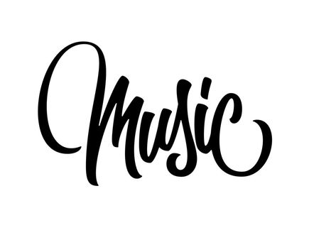 Music — Jeremy Friend - Custom Lettering & Typography Two Word Quotes, Dancing Clipart, Music Letters, Doodle Quotes, Inspiration Tattoo, Music Words, Lettering Typography, Logo Style, Shirt Prints