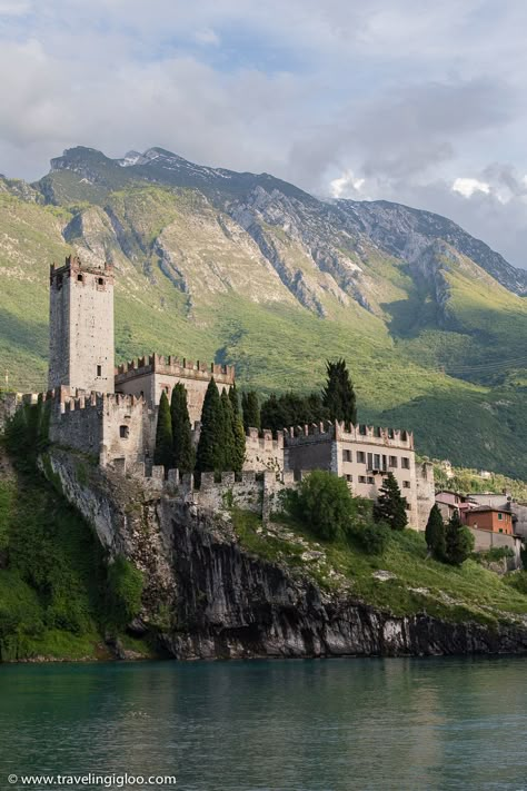 Italy Castle Aesthetic, Lake Garda Aesthetic, Malcesine Italy, Italy Bologna, Lake Garda Italy, Garda Lake, Italy Images, Garda Italy, Old Castle