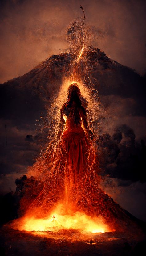 Fire Goddess, Fire Element, Fire Art, My Feelings, Between Us, Goddess Art, Fantasy Aesthetic, Arte Fantasy, Angel Art