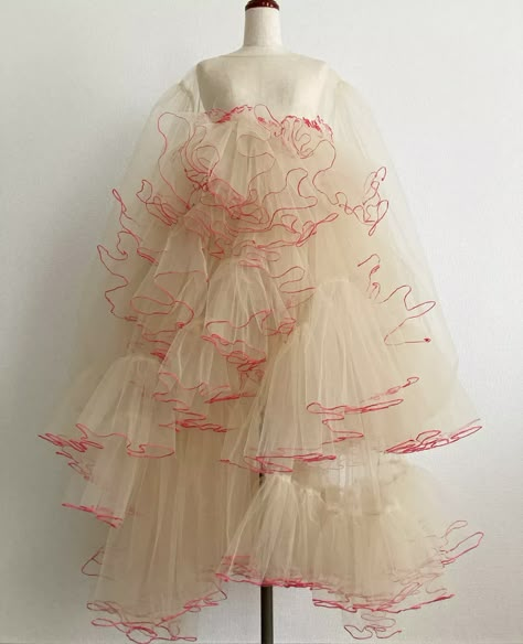 Rental | cosmosgasuki Tull Dress, Dress Rental, Mode Inspo, Pink And Red, Mode Vintage, Custom Dresses, Retro Outfits, Tulle Dress, Fancy Dresses