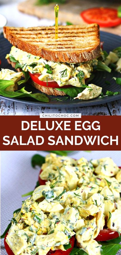 Lettuce Tomato Sandwich, Salads For Picnics, Lettuce Sandwich, Spicy Sandwich, The Perfect Sandwich, Egg Salad Sandwich, Gluten Free Sandwiches, Fancy Appetizers, Egg Salad Sandwiches