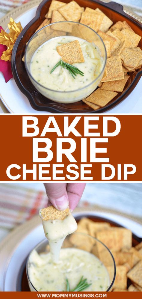 Brie Cheese Dip, Cheese Dip Recipes Easy, Brie Dip, Baked Brie Cheese, Brie Cheese Recipes, Baked Brie Appetizer, Baked Brie Recipes, Dip Recipes Appetizers, Brie Appetizer