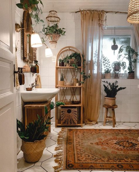 Boho Bathroom, Dream House Decor, My New Room, House Inspo, 인테리어 디자인, House Inspiration, Bathroom Interior Design, Bathroom Interior, Home Decor Inspiration