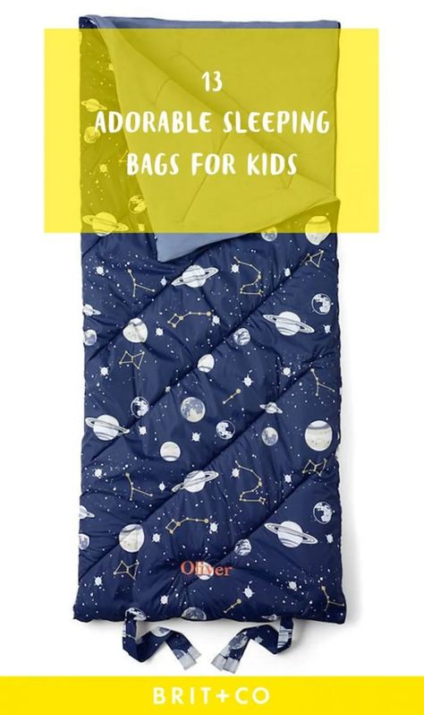 Themed Bedroom Ideas, School Supplies For Kids, Sleepover Essentials, Stars Nursery Decor, Space Themed Bedroom, Bags For Kids, Kids Sleeping Bags, Kids School Supplies, Fantastic Baby