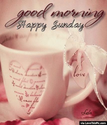 Good Morning Happy Sunday GIF - GoodMorning HappySunday Hearts - Discover & Share GIFs Sunday Morning Gif, Sunday Gif, Good Morning Sunday Images, Happy Sunday Morning, Sunday Greetings, Sunday Wishes, Sunday Images, Good Morning Happy Sunday, Happy Sunday Quotes