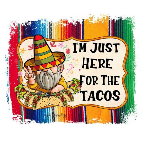 Serape Background, Party Website, Gnome Sublimation, Thanksgiving Jewelry, Taco Humor, Sublimation Cricut, Kitchen Clock, Flower Doodles, Party Prints