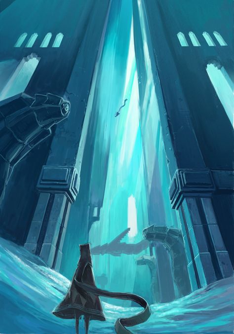 /Journey (Game)/#1360460 - Zerochan | Journey | Thatgamecompany Journey Game, Games Journey, Meaningful Design, Child Of Light, Game Inspiration, Video Game Art, Game Artwork, Environmental Art, Fantasy Landscape