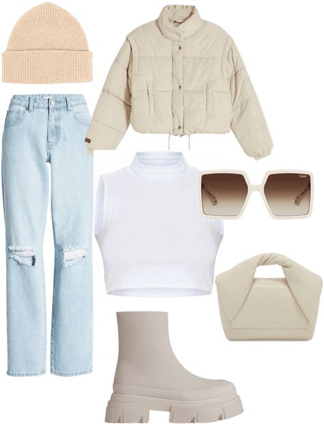 winter fit💜 Outfit | ShopLook Casual Preppy Outfits, Trendy Outfits For Teens, Cute Lazy Day Outfits, Style Basic, Simple Trendy Outfits, Cute Everyday Outfits, Outfit Shoplook, Cute Simple Outfits, Teenage Fashion Outfits