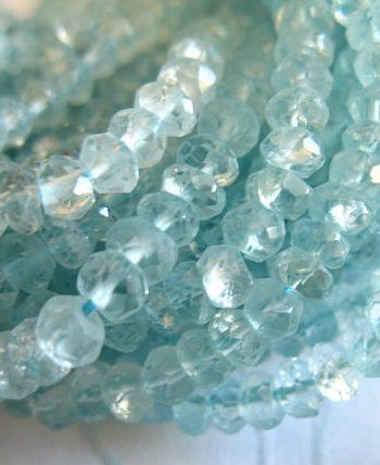 Bridal March, Beautiful Gemstones, Aquamarine Colour, Beads For Sale, Aquamarine Beads, March Birthstone, Bead Store, Shop Sale, Blue Gemstones