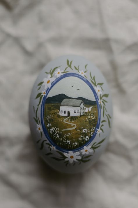 Heirloom Eggs – Sofie Swetter Fine Art Heirloom Paints, Cottage Windows, Easter Paintings, Easter Egg Art, Nursery Artwork, Easter Egg Designs, Easter Egg Crafts, Easter Egg Painting, Painted Artwork