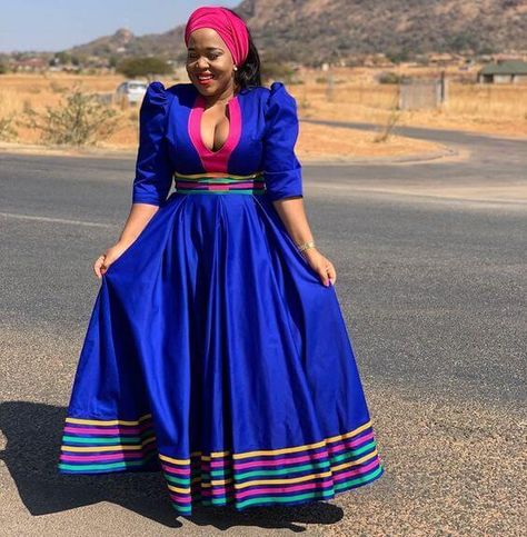 23 Best Xhosa Traditional Attires for African American Women Sepedi Attire, Sepedi Traditional Attire, Sotho Traditional Dresses, Pedi Traditional Attire, Sepedi Traditional Dresses, Xhosa Traditional Attire, Xhosa Attire, South African Traditional Dresses, African Traditional Wear