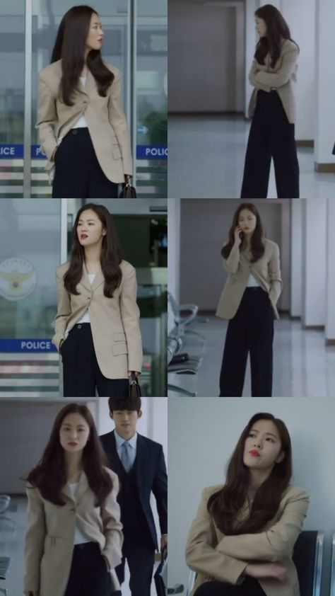 Chayoung Vincenzo Outfits, K Drama Business Outfit, Hong Cha Young Outfit, Kdrama Office Outfits Women, Kdrama Style Outfits, Vincenzo Outfit, Kdrama Outfits Women, K Drama Outfits, Law Outfits