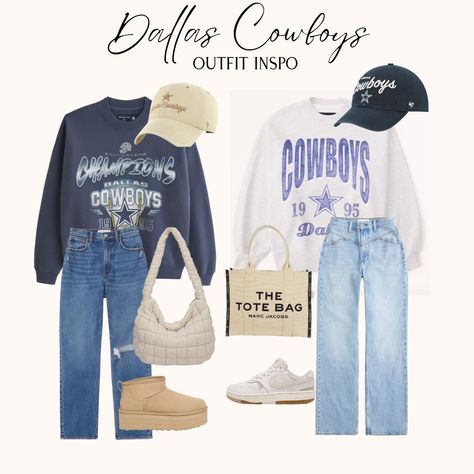 Dallas Cowboys Gameday Outfit, Cowboys Football Game Outfit, Nfl Game Outfit Woman, Cowboys Game Outfits For Women, Cowboys Game Outfit, Superbowl Outfits Women, Dallas Cowboys Outfits Woman, Super Bowl Outfits For Women, Dallas Cowboys Game Day Outfit