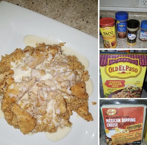 Chicken On The Beach Recipe, Chicken On The Beach, Seafood Casserole Recipes, Chicken Mexican, Cheesy Chicken Rice, Quick Family Dinners, Mexican Beach, Recipe Mexican, Mexican Recipe