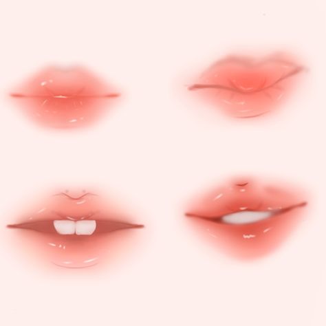 simple mouth drawing Simple Mouth Drawing, Mouth Drawings, Draw Mouth, Art Mouth, Anime Mouth, Anime Mouths, Smile Drawing, Mouth Drawing, Color Reference