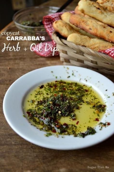 Copycat Carrabba's Herb Dip Herb Dip, Bread Dipping Oil, Bread Dip, Copycat Restaurant Recipes, Paula Deen, Dip Recipes, Italian Food, Bagels, Restaurant Recipes