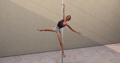 Dance Animation, Up Animation, Sims 4 Cc Furniture, Ts4 Cc, Pole Dance, Maxis Match, Dance Poses, Sims 4 Mods, Pole Dancing