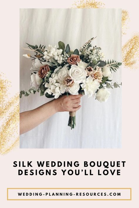 Artificial Flowers Bridal Bouquets, Wedding Bouquets Artificial Flowers, Silk Wedding Flowers Bouquets, Fake Flower Wedding Bouquets, Diy Bridal Bouquet Real Flowers, Artificial Flower Bouquets Diy, Diy Bouquet Wedding Artificial Flowers, Diy Bridal Bouquet Fake Flowers, Silk Flower Bouquets Wedding