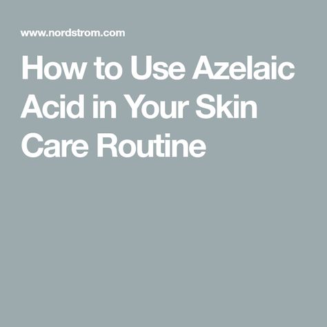 Products For Clear Skin, The Ordinary Regimen, The Ordinary Azelaic Acid, Cosmetics Ingredients, Azelaic Acid, Skin Care Shopping, Alpha Hydroxy Acid, Skin Care Routine Steps, Best Moisturizer