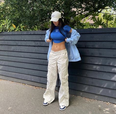 Freya Tidy, Outfits Con Jeans, Preppy Girls, Stylish Girl, Fitness Inspo, Parachute Pants, Lace Skirt, Harem Pants, Overalls