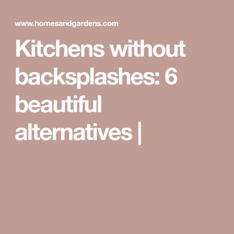 Continuous Backsplash Kitchen, Easy Install Backsplash, Alternatives To Backsplash, Alternative To Backsplash, Tile Backsplash Alternatives, Tile Alternative Backsplash, Kitchen With No Backsplash Ideas, Stucco Backsplash Kitchen, No Kitchen Backsplash