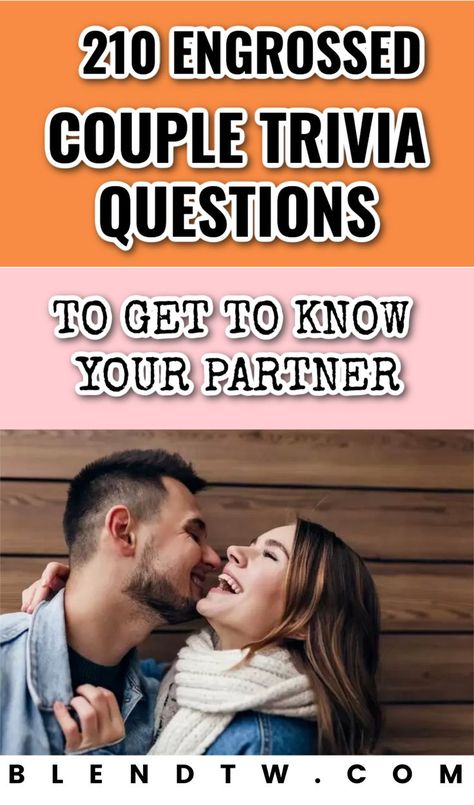 Test your knowledge and bond with your partner through our couple trivia questions. Have a blast with our entertaining and thought-provoking trivia. couple date night activity | couple guessing games | couple communication games | couple icebreaker questions | couple activity ideas | couple laughter challenge Couple Trivia Questions, Couple Activity Ideas, Couple Activity, Couple Communication, Games Couple, Get To Know Your Partner, Couples Trivia, Couple Date Night, Icebreaker Questions