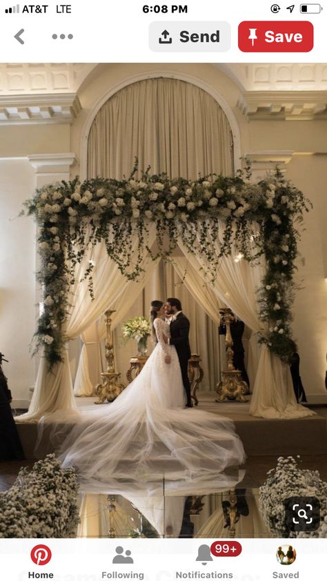 Wedding Arch Ideas, Rustic Country Wedding Decorations, Wedding Alters, Arch Ideas, Rustic Wedding Decorations, Wedding Ceremony Ideas, Church Wedding Decorations, Wedding Ceremony Arch, Country Wedding Decorations