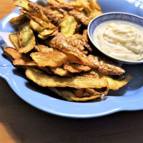 Fried Potato Skins Recipe, Deep Fried Potato Skins, Fried Potato Skins, Potatoe Skins Recipe, Deep Fried Potatoes, Cottage Meals, Best Baked Potato, Casserole Side Dishes, Fried Potato