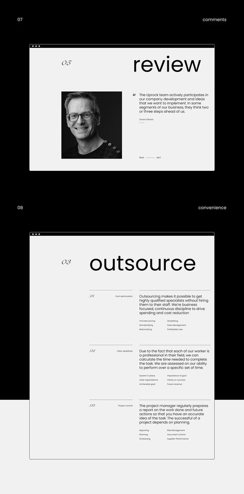 UPROCK — NEW WEBSITE on Behance Responsive Web Design Layout, Aesthetic Websites, Minimalist Web Design, Graphic Artist Designer, Swiss Style, Self Branding, Web Design Projects, Branding Mood Board, Website Features