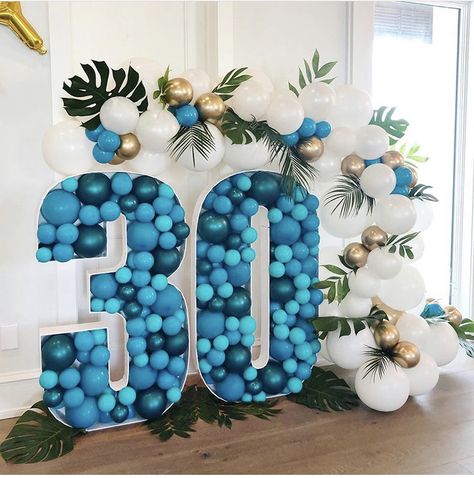 Number Mosaic Balloon, Big Letters Decoration, Number Mosaic, Mosaic Balloon, Large Number Balloons, Rose Gold Wedding Cakes, Balloon Frame, Anniversary Party Decorations, Frame Diy