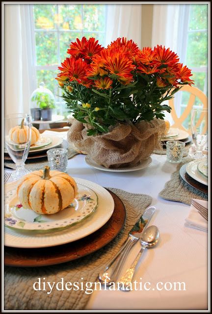 Autumn Tablescapes, Western Centerpieces, Potted Mums, Thanksgiving Mom, Thanksgiving Time, Thanksgiving Blessings, Thanksgiving Tablescape, Fall Beauty, Autumn Table