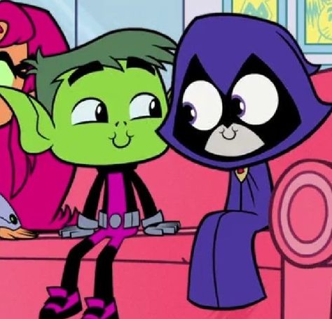 Beastboy And Raven Drawings, Raven And Beastboy Icon, Best Boy And Raven Matching Pfp, Beastboy And Starfire, Raven And Beastboy Icon Matching, Raven And Beastboy Titans, Beast Boy And Raven Matching Icons, Raven And Beastboy Titans Costume, Beastboy And Raven Matching Pfp