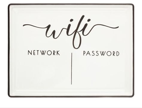 Guest Room Signs Wall Decor, Guest Wifi Sign, Farmhouse Tabletop, Guest Wifi, Frames Diy, Airbnb Decor, Morale Boosters, Picture Frames Standing, Wifi Password Sign