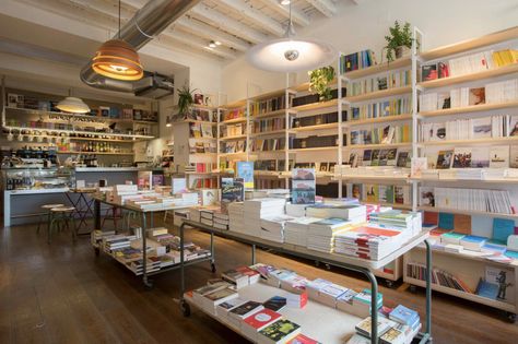 Bookshop Interior, Bookshop Café, Bookstore Design, Recycled Tile, New Staircase, Cafe Shop Design, Book Cafe, Cafe Shop, Business Inspiration