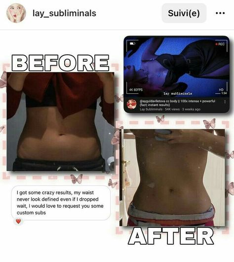 Waist Subliminal, Subliminal Results Skin, Subliminal Results, Summer Body Workouts, Body Workout Plan, Bodyweight Workout Beginner, Glow Up Tips, Positive Self Affirmations, Manifestation Affirmations